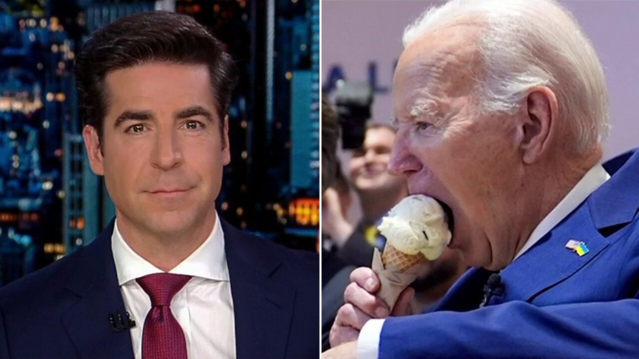JESSE WATTERS: Every time the White House lets Biden out for recess, his numbers drop