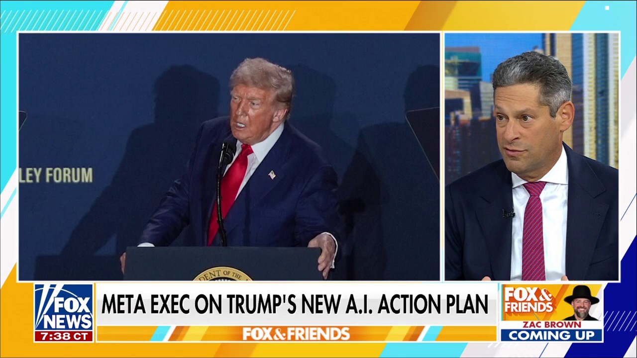 Meta Chief Global Affairs Officer Joel Kaplan discusses President Donald Trump’s new initiative with AI and more on ‘Fox & Friends.’