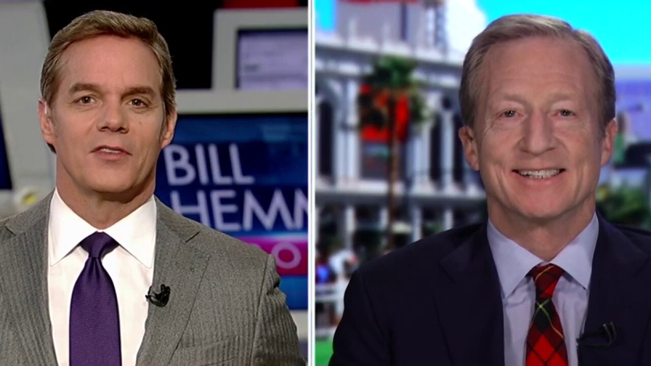 Tom Steyer predicts he will be on South Carolina debate stage, slams Trump's 'Mar-a-Lago economy'