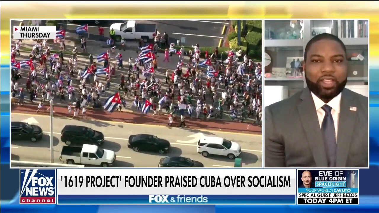 Rep. Donalds: 'Outraged but not surprised' about '1619 Project' founder praising Cuba over communism