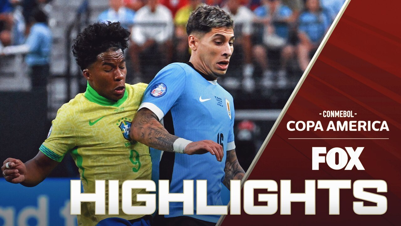 Uruguay vs. Brazil Highlights | 2024 Copa América | Quarterfinals