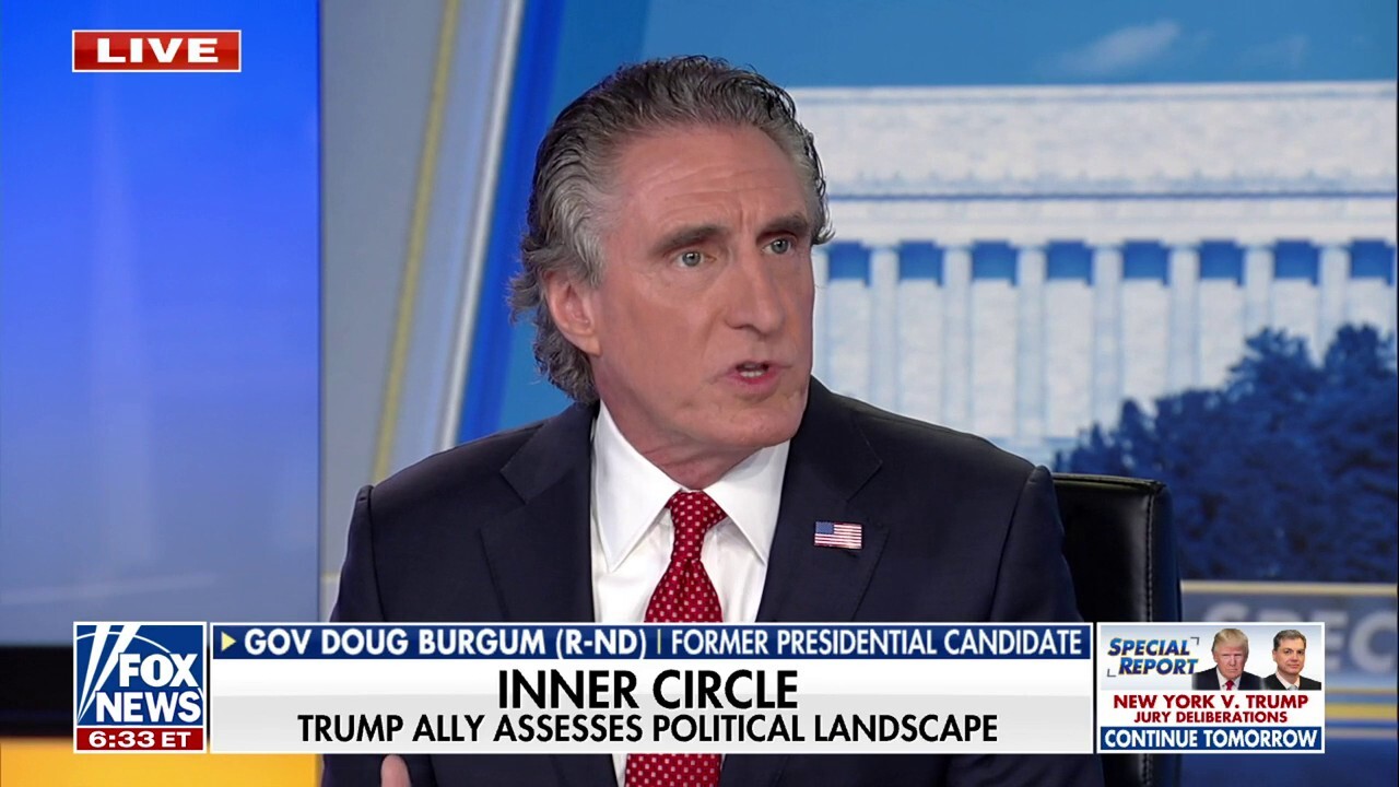 Gov. Doug Burgum: NY v. Trump is 'unprecedented' and Americans have already acquitted Trump