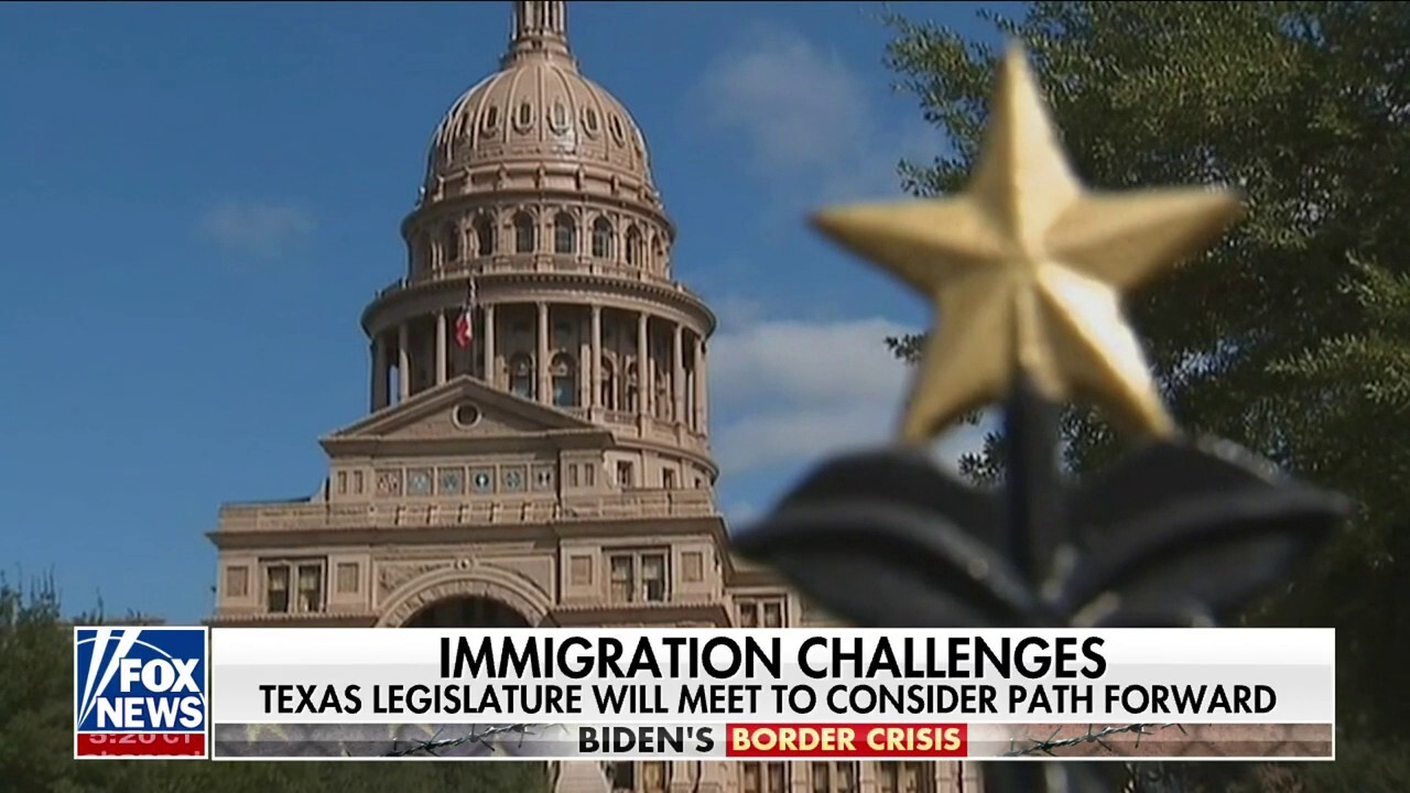 Texas legislature reconvenes for special session to address migrant crisis