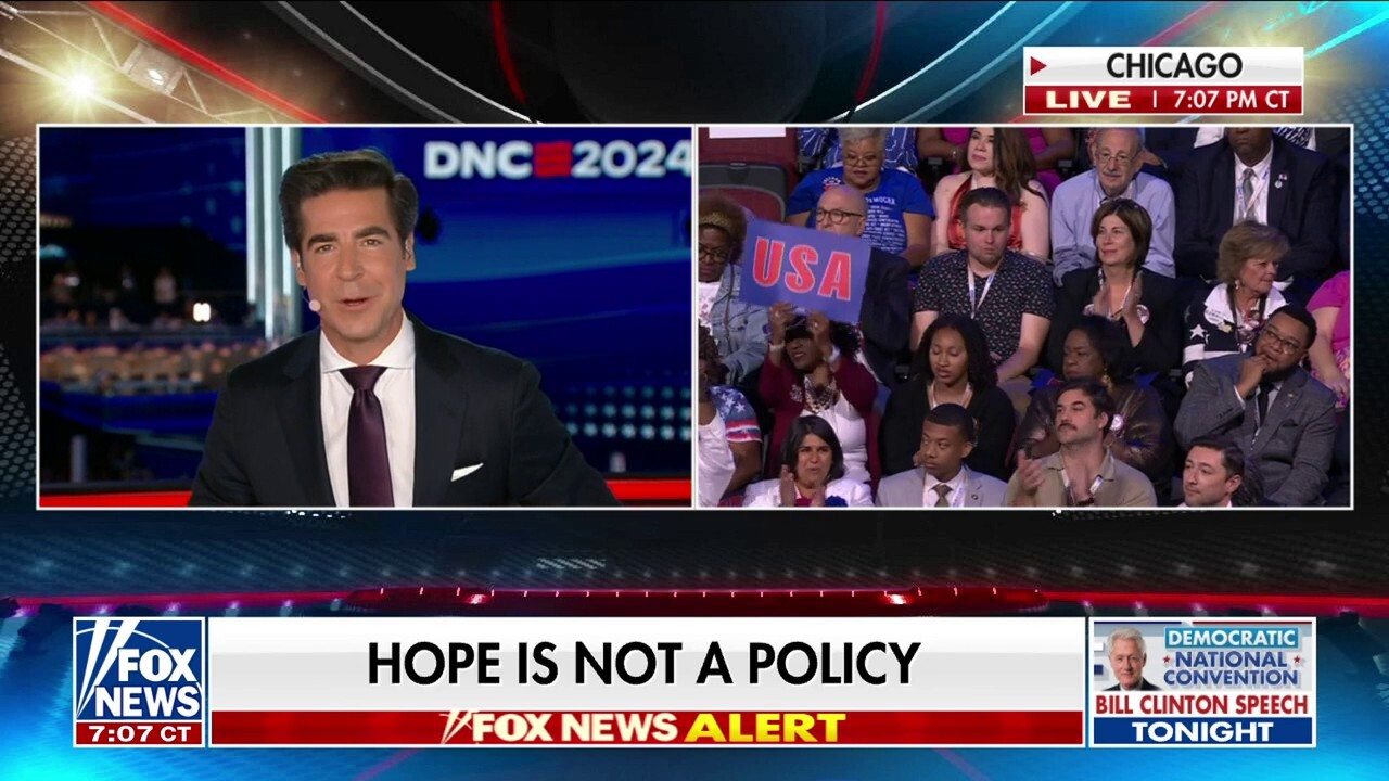 JESSE WATTERS: This is the Obama strategy - heavy on hope, light on action