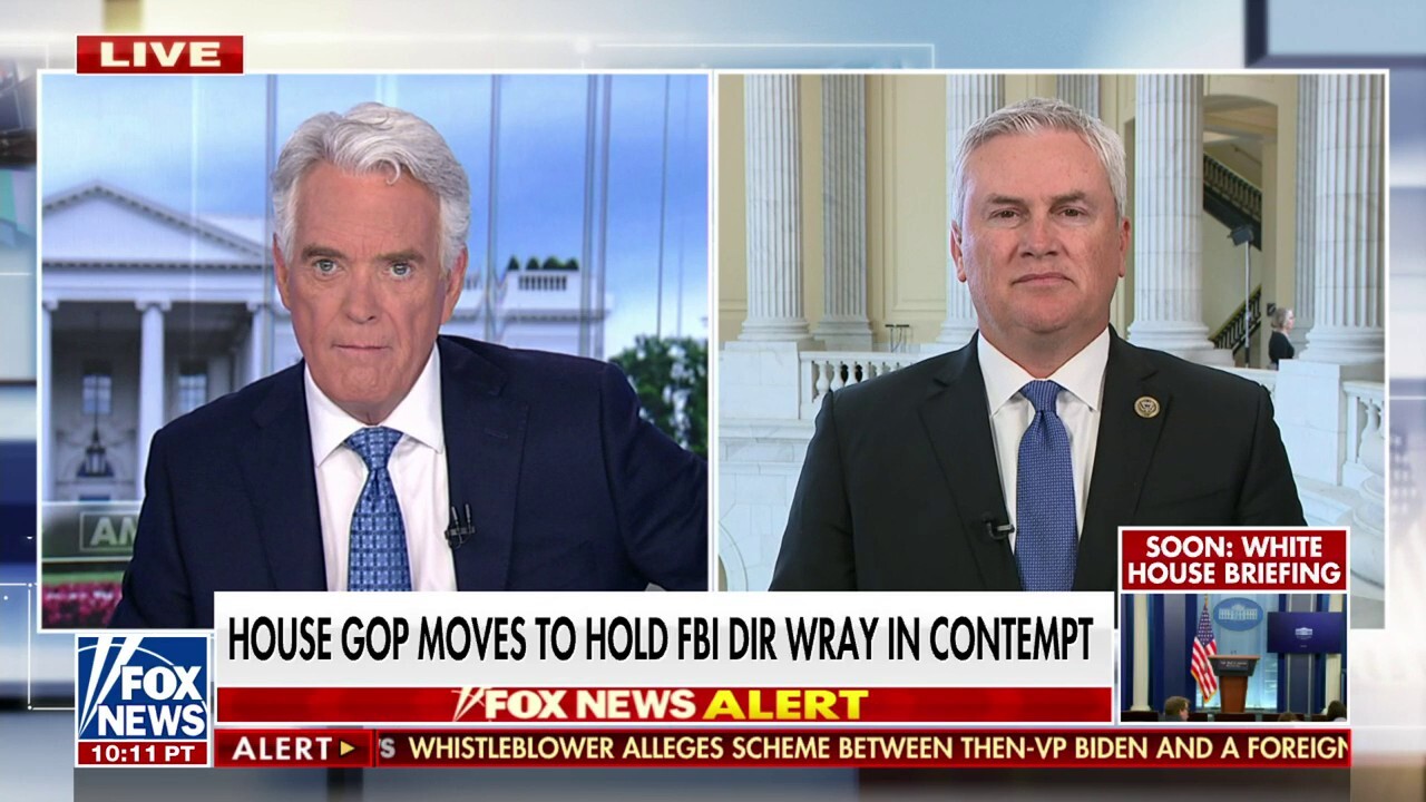 Rep. James Comer slams FBI for role in Biden document dispute: 'I have no confidence in them'