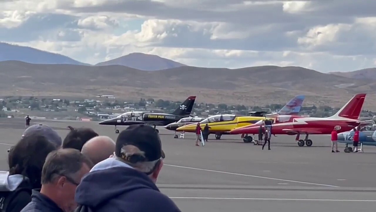 Nevada police say that a plane crashed during air race