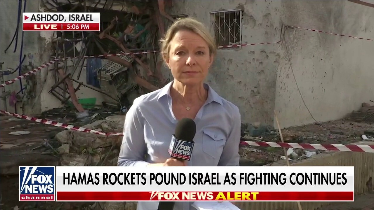 Amy Kellogg reports from scene of Hamas rocket attack in Israel
