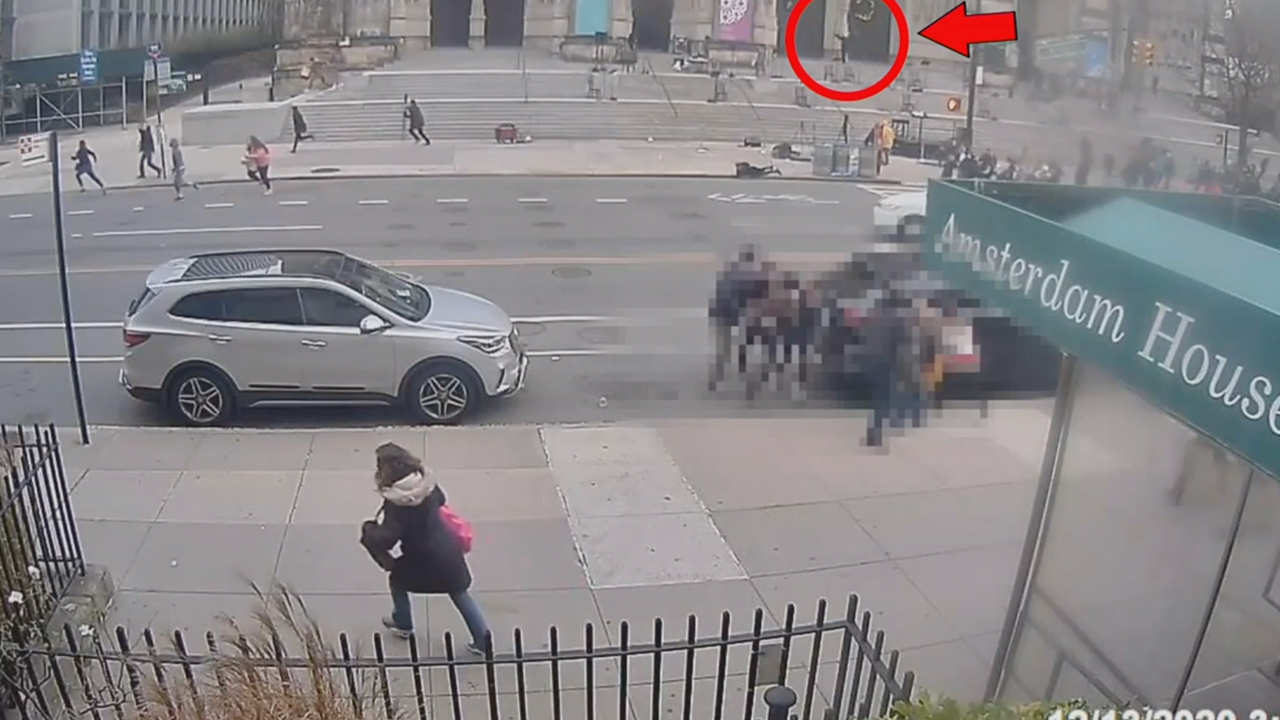 NYPD releases video of deadly shooting on Manhattan church steps