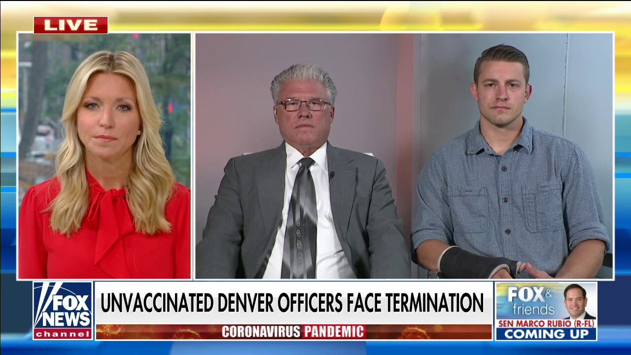 Unvaccinated Denver officer police faces termination: 'It's disheartening'
