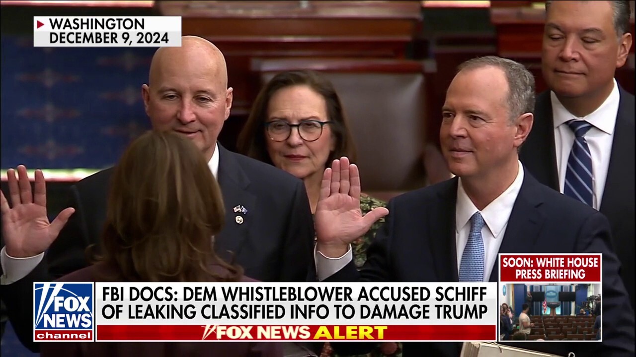 Adam Schiff's alleged leak of classified info on Trump called 'treasonous and illegal'