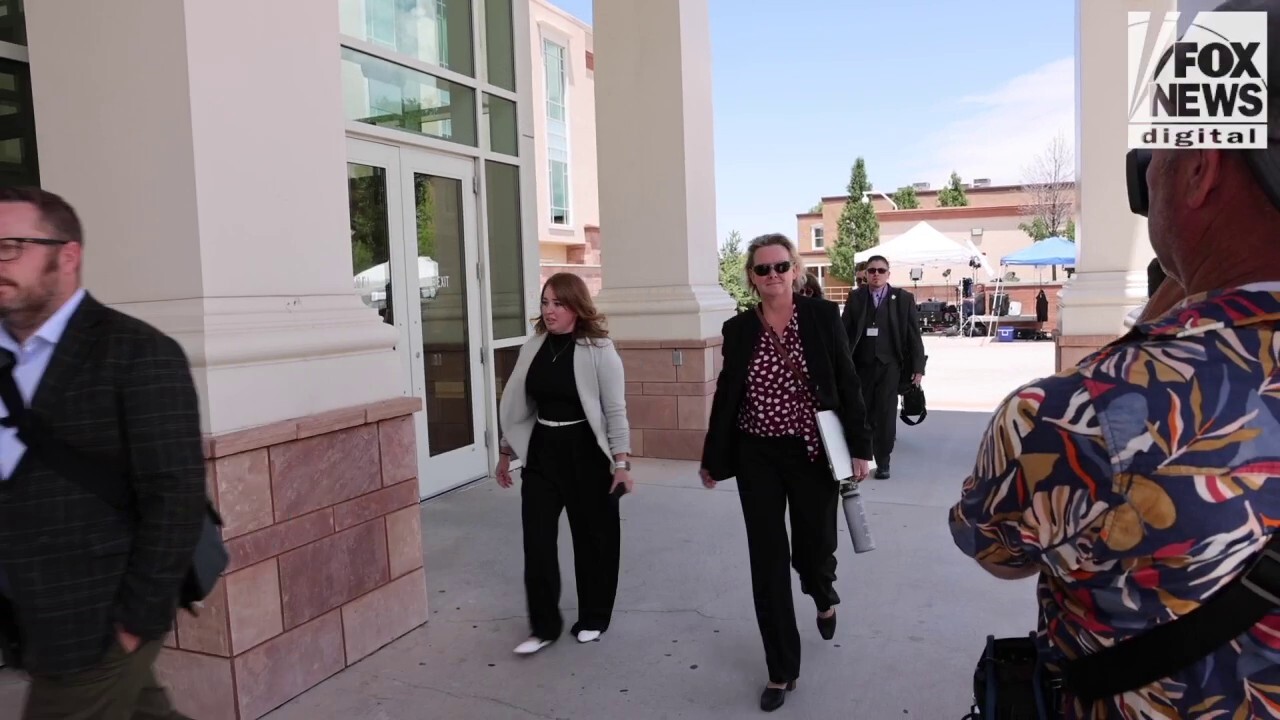 Special prosecutor Kari Morrissey arrives at the courthouse after a lunch break