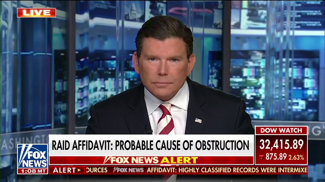 Bret Baier on Trump raid affidavit: This ‘won’t sit well’ with the former president