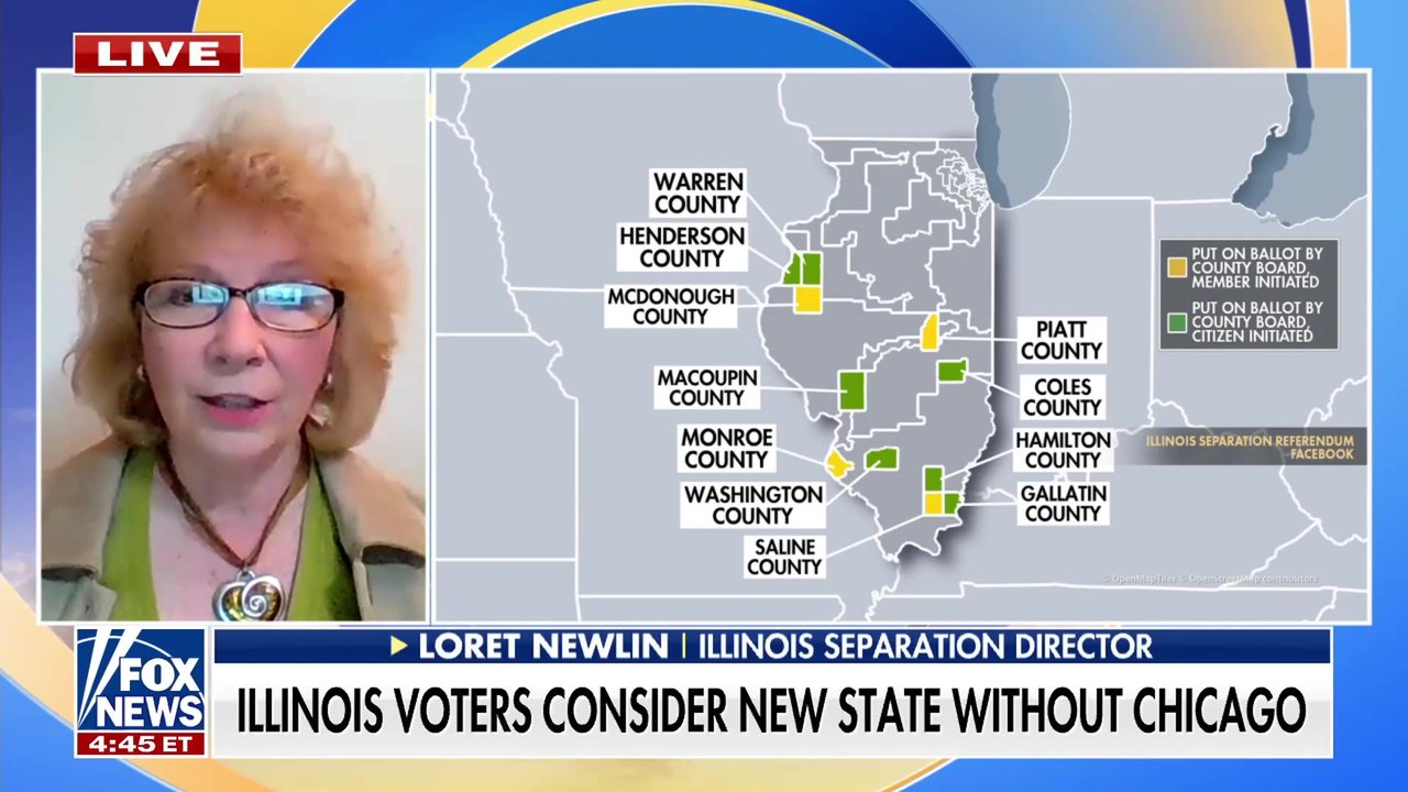 Illinois voters consider new state without Chicago