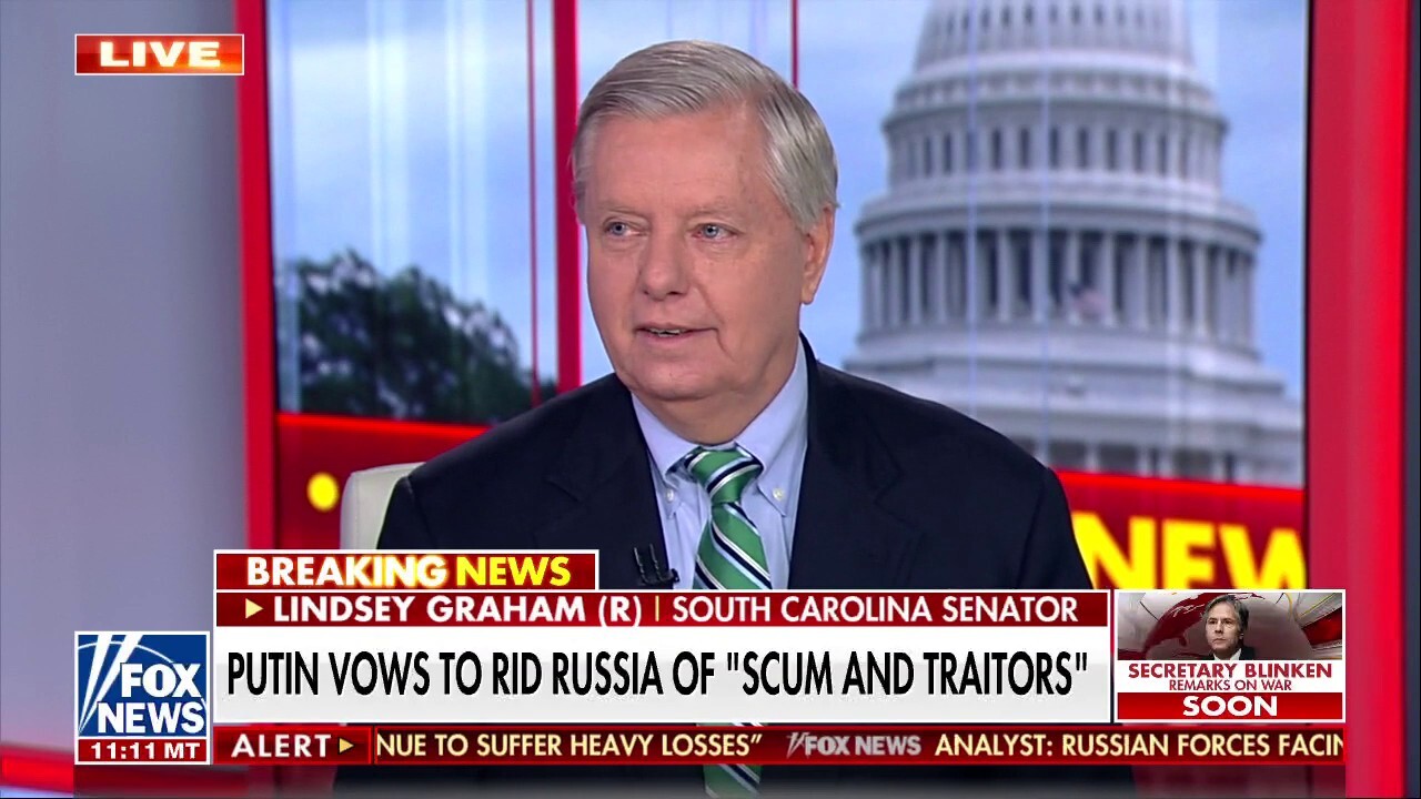 Sen. Graham: Biden needs to embrace the thought that Ukraine can win