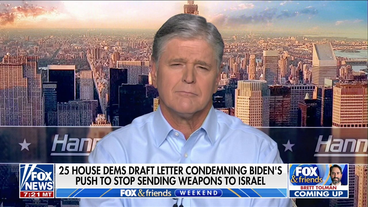 Sean Hannity blasts Biden over Israel: He has ‘abandoned’ the cause of liberty, freedom