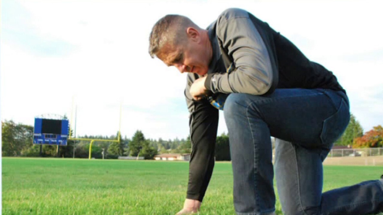 Football coach still fighting five years after firing by school for praying on field