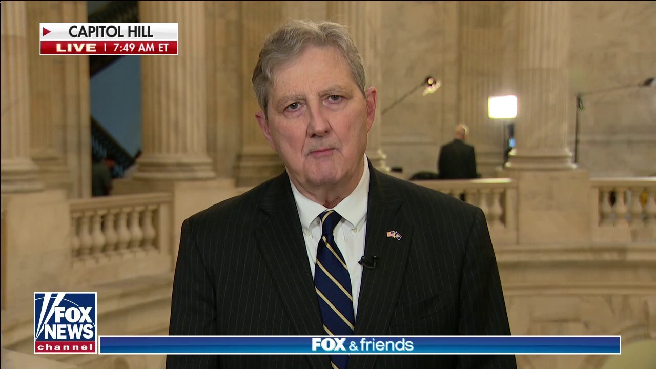Sen. Kennedy on 'Fox & Friends': Americans are figuring out Biden and don't like what they see