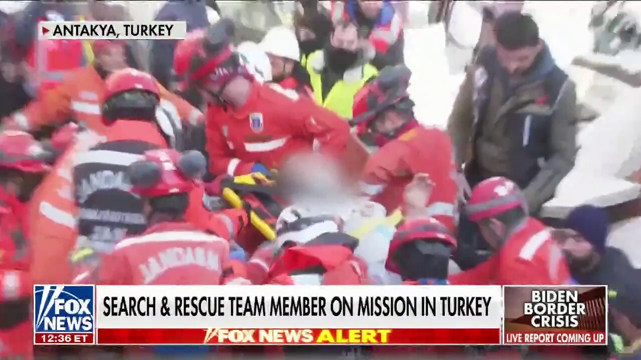 Virginia Task Force 1 aiding with Turkey earthquake search and rescue