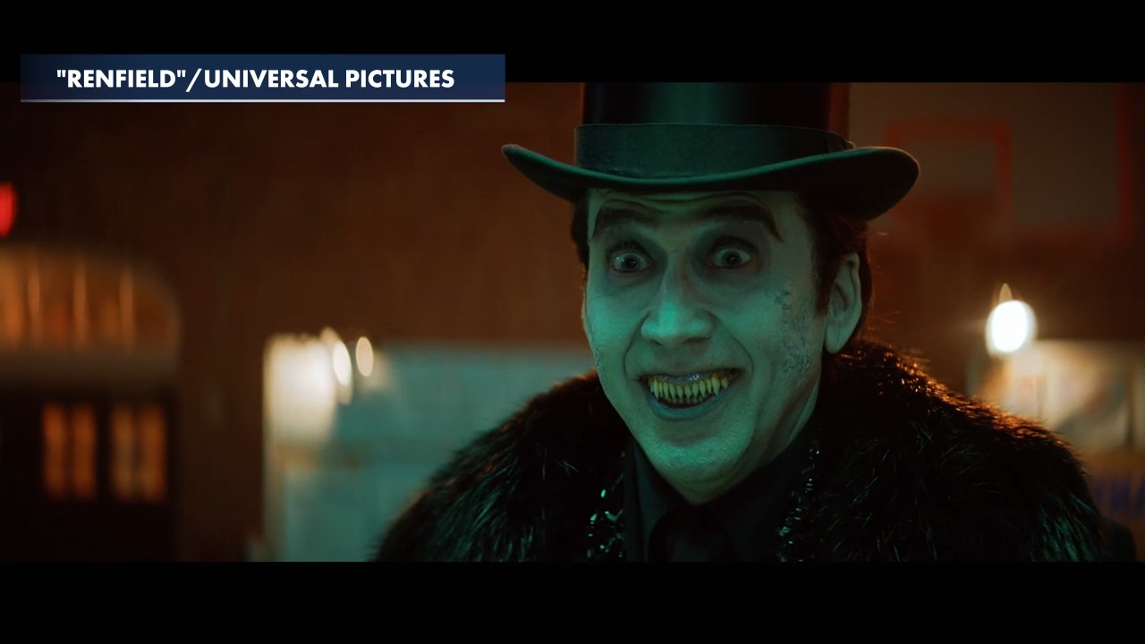 Nicolas Cage and Nicholas Hoult on Dracula horror-comedy 'Renfield'