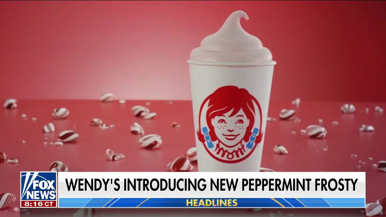 Wendy's launches new limited-time Peppermint Frosty