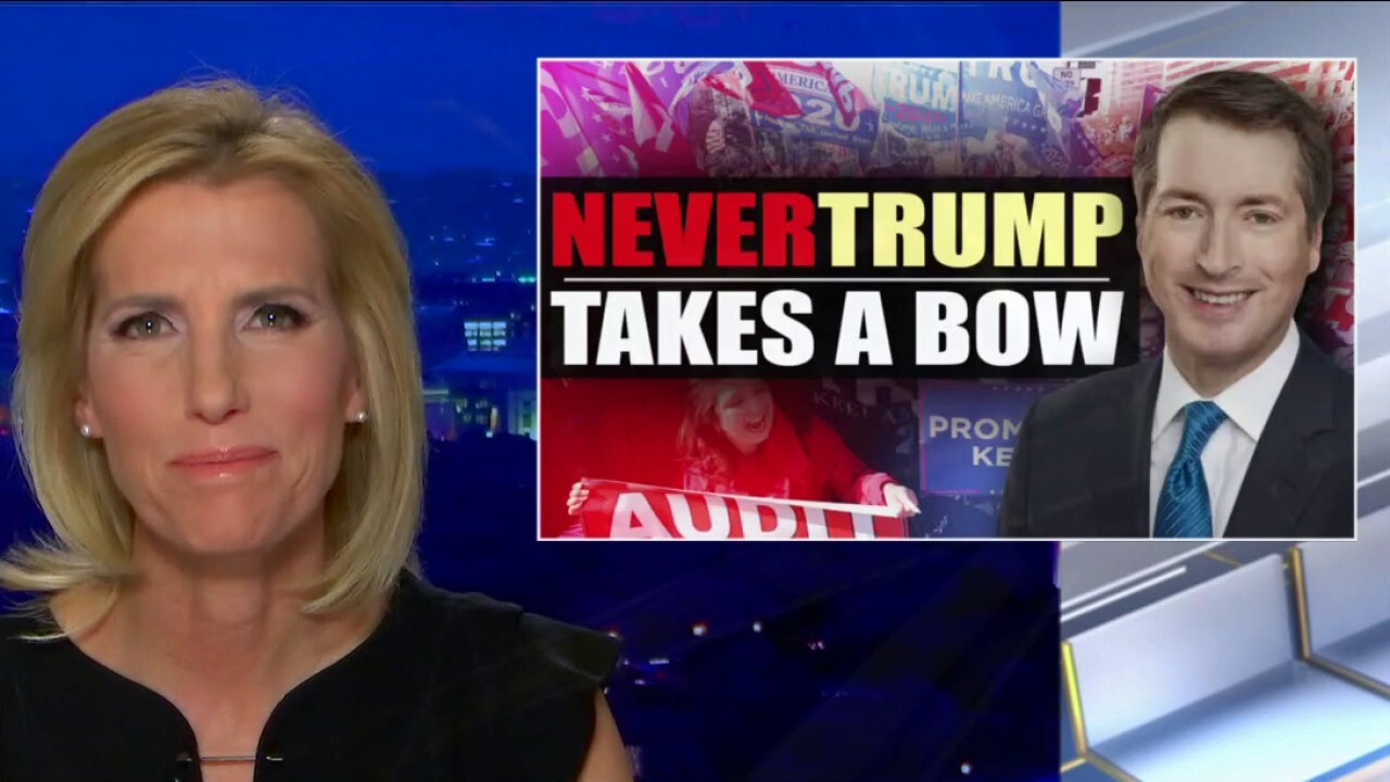 Ingraham: 'Never-Trump' crowd 'takes a bow' as Trump leaves office