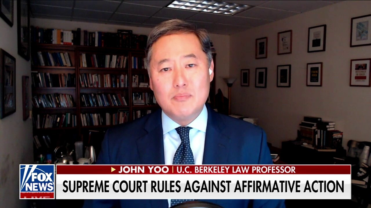 The Supreme Court ruled that the Constitution is colorblind: John Yoo