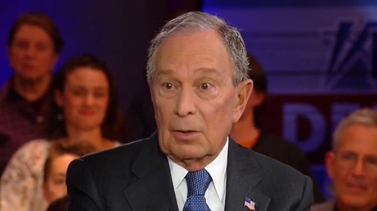 Where is Mike Bloomberg's home with Americans?