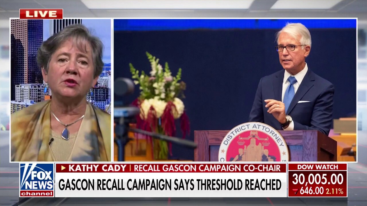 Recall Gascon Campaign co-chair: We are confident it will happen