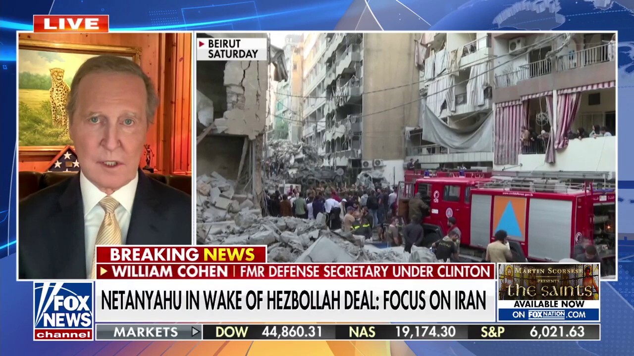 William Cohen, former defense secretary under President Clinton, discusses the Israel cease-fire deal on 'Your World.'