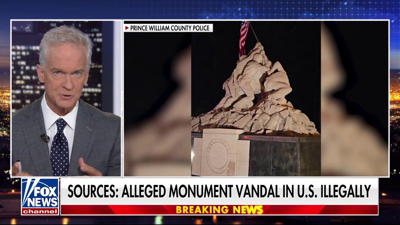 Alleged World War II monument vandal in US illegally, sources state