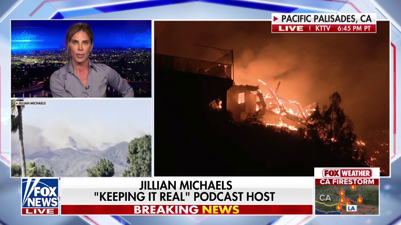 Celebrity fitness trainer Jillian Michaels discusses Democratic leaders failing to prepare and plan for Los Angeles wildfires on 'Hannity'. 