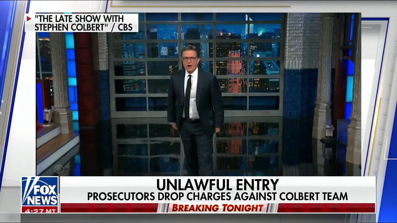 Trespassing charges against Colbert staffers for Capitol entry dropped