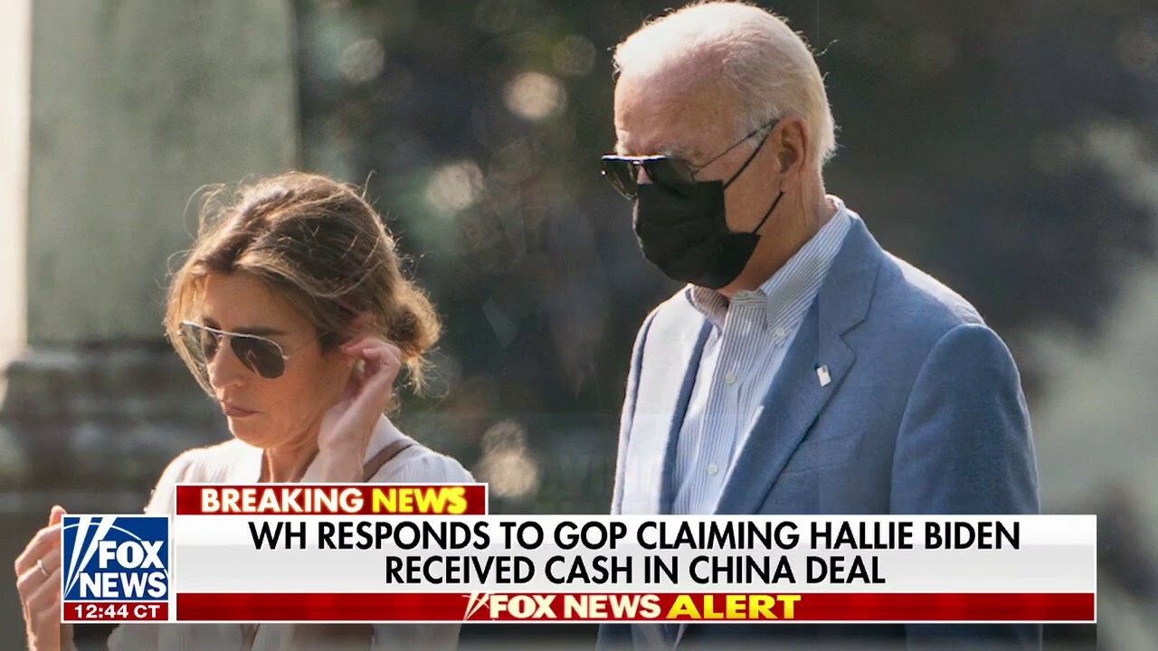 White House responds to claims Hallie Biden received funds in China deal