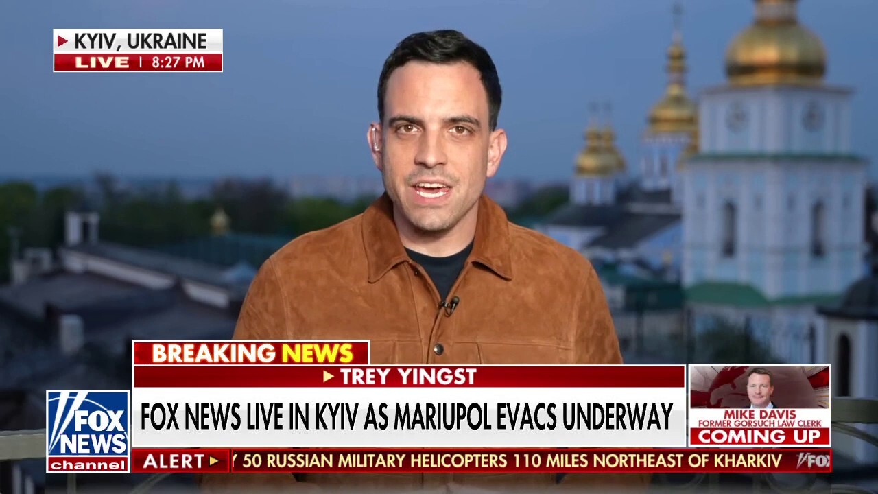 Fox News' Trey Yingst speaks to civilians near Kyiv Fox News Video