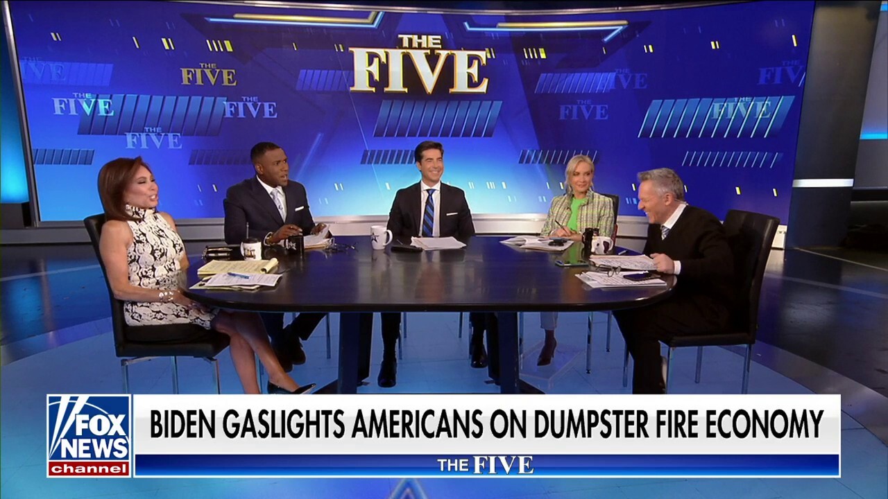 ‘The Five’ co-hosts discuss how President Biden claimed the U.S. economy is the 'strongest in the world' during sit-down interview with CNN.