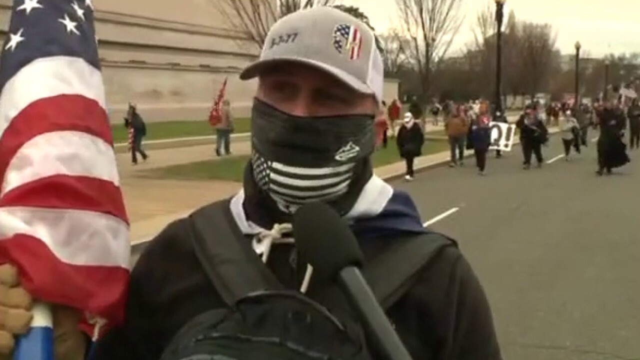 Capitol protester: I'm here because 'President Trump told us we had something big to look forward to'