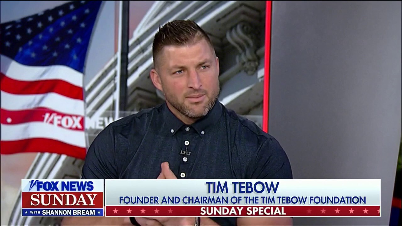 Former NFL player Tim Tebow on using his platform to combat child exploitation, human trafficking