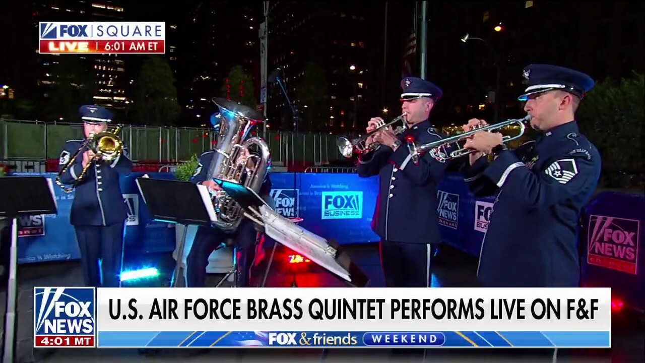 Hear the US Air Force Brass Quintet's rendition of our national anthem