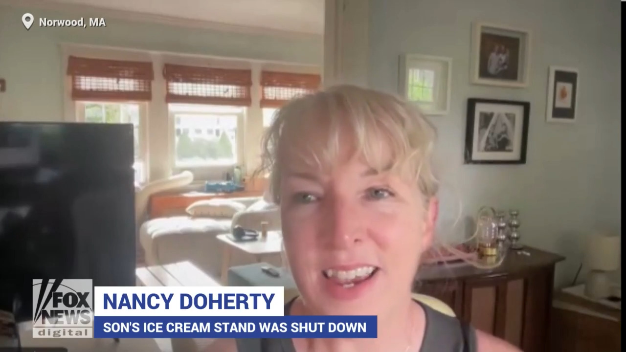 Massachusetts mother and son speak out after ice cream stand shut down by board of health