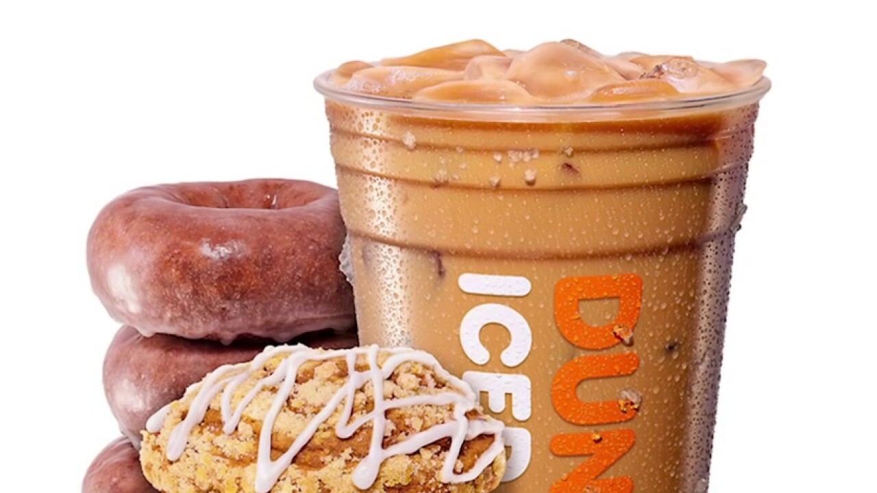 Dunkin' unveils its pumpkin-flavored fall menu coffees and pastries