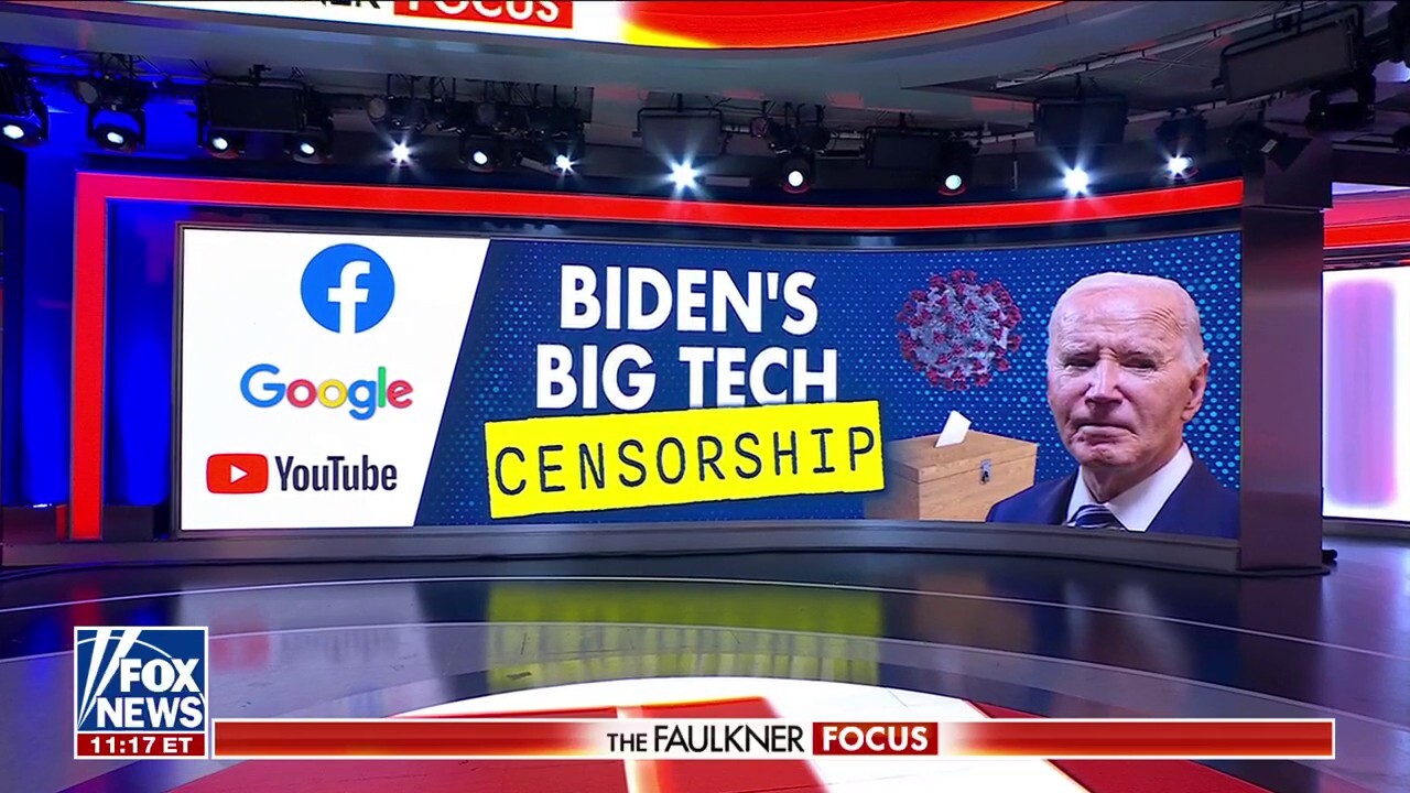 Rep. John Cornyn, R-Texas, joins 'The Faulkner Focus' to react after Google acknowledged pressure from the Biden administration to censor accounts over political views, and weighs in on anti-ICE rhetoric following a violent attack in Dallas.