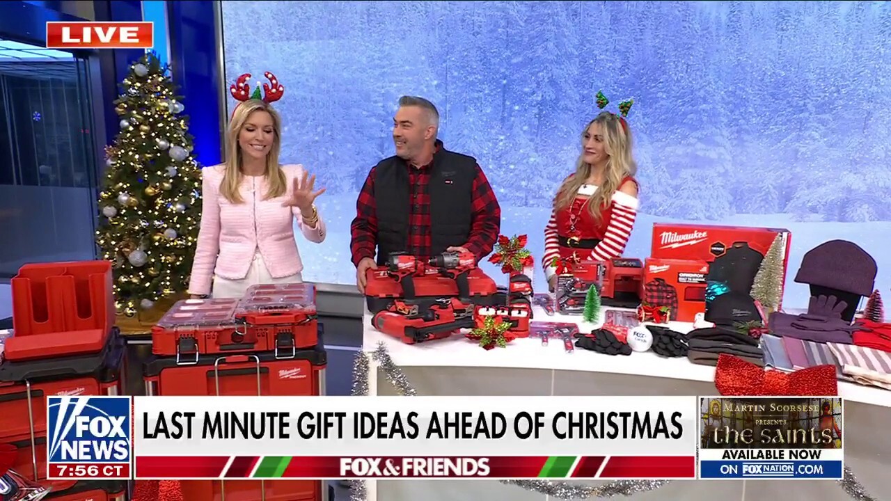 Home improvement expert Skip Bedell discusses holiday gift ideas for the whole family on 'Fox & Friends'. 