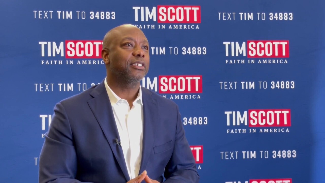 Sen. Tim Scott of South Carolina says Republican voters have a ‘hunger’ for a positive, conservative message