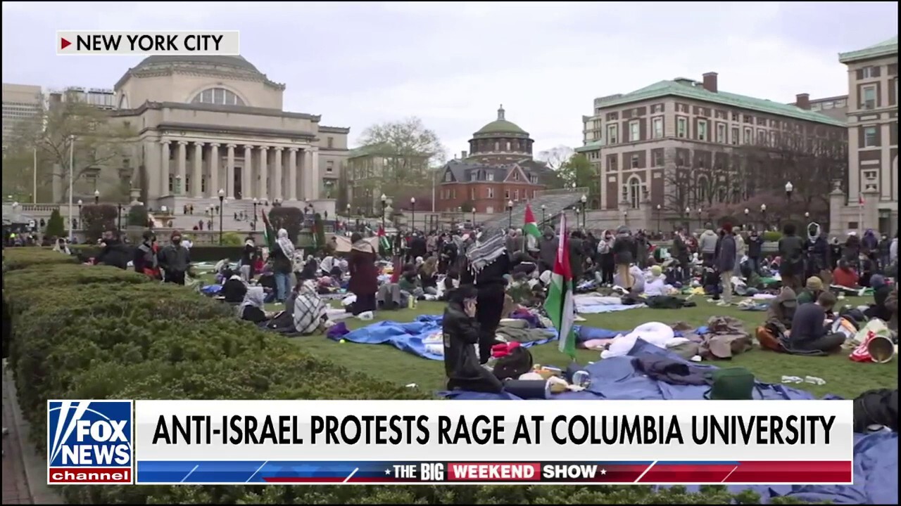 'The Big Weekend Show': Anti-Israel protest continues to grow at Columbia University