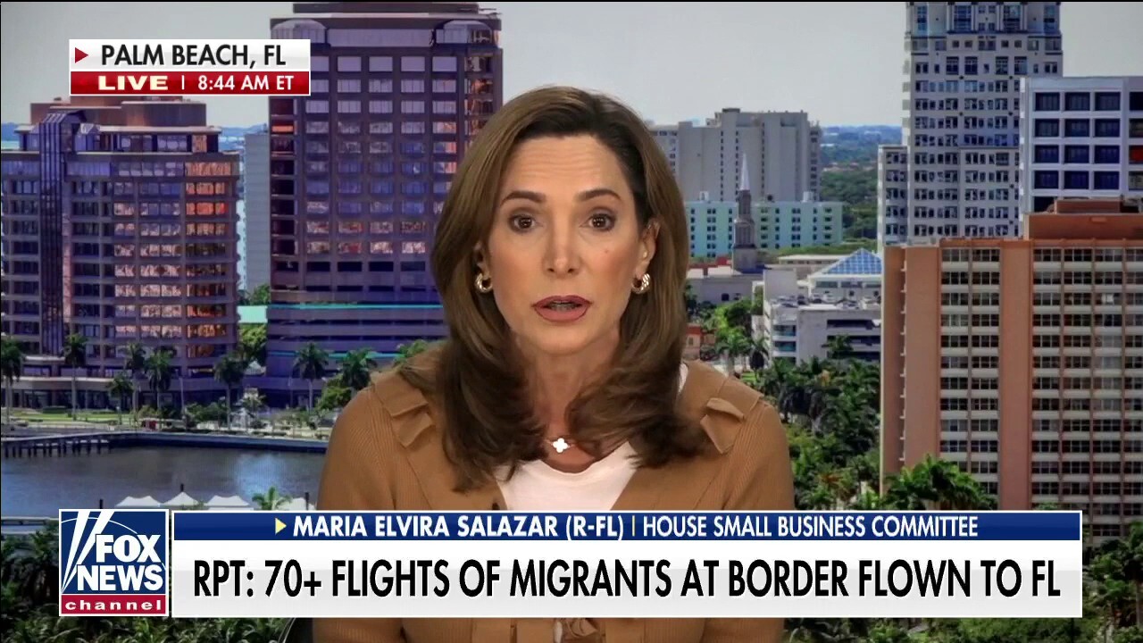Rep. Salazar says Biden administration silently sending flights of migrants to Florida is ‘embarrassing’