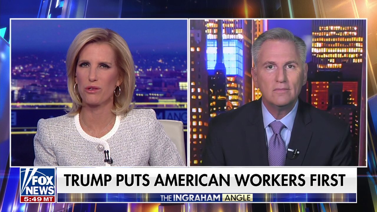  Kevin McCarthy: Trump has the fortitude to see long-term