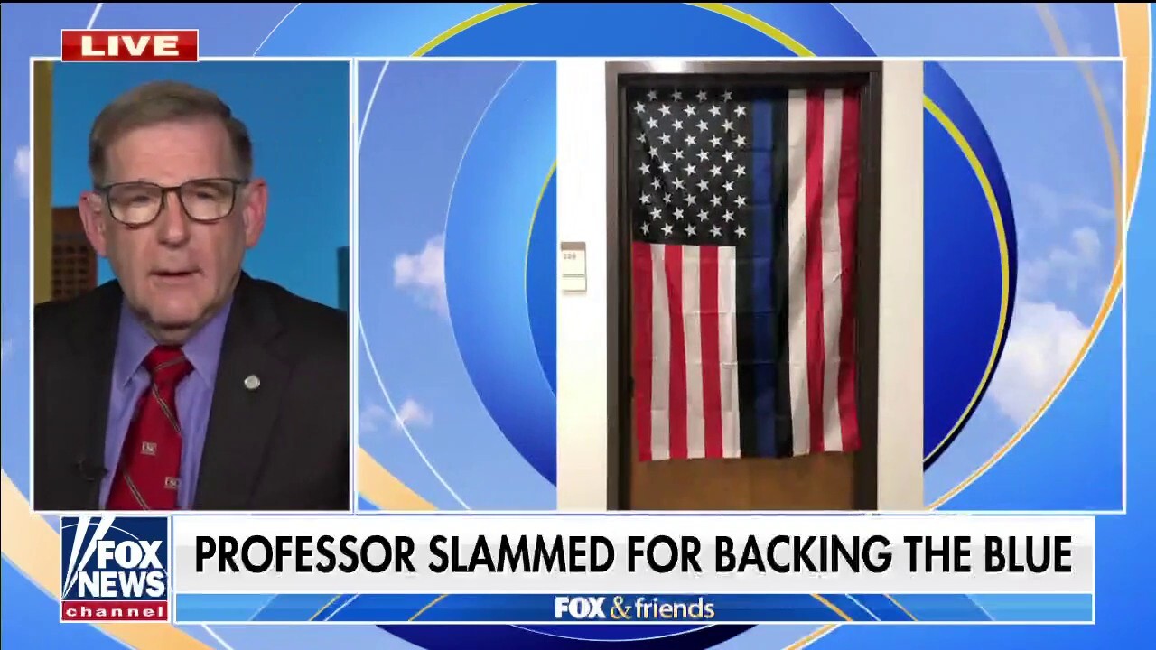USC professor defends Blue Lives Matter flag: 'There's a competing point of view'