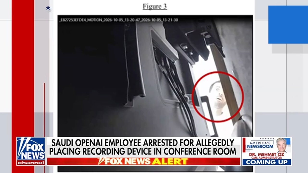 FBI arrests Saudi OpenAI employee over alleged covert recording device