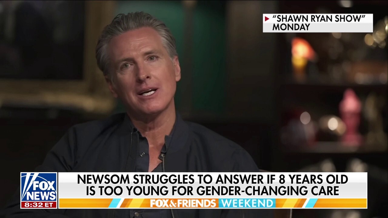 Newsom gives round-about answer on gender-changing care: ‘I get it’