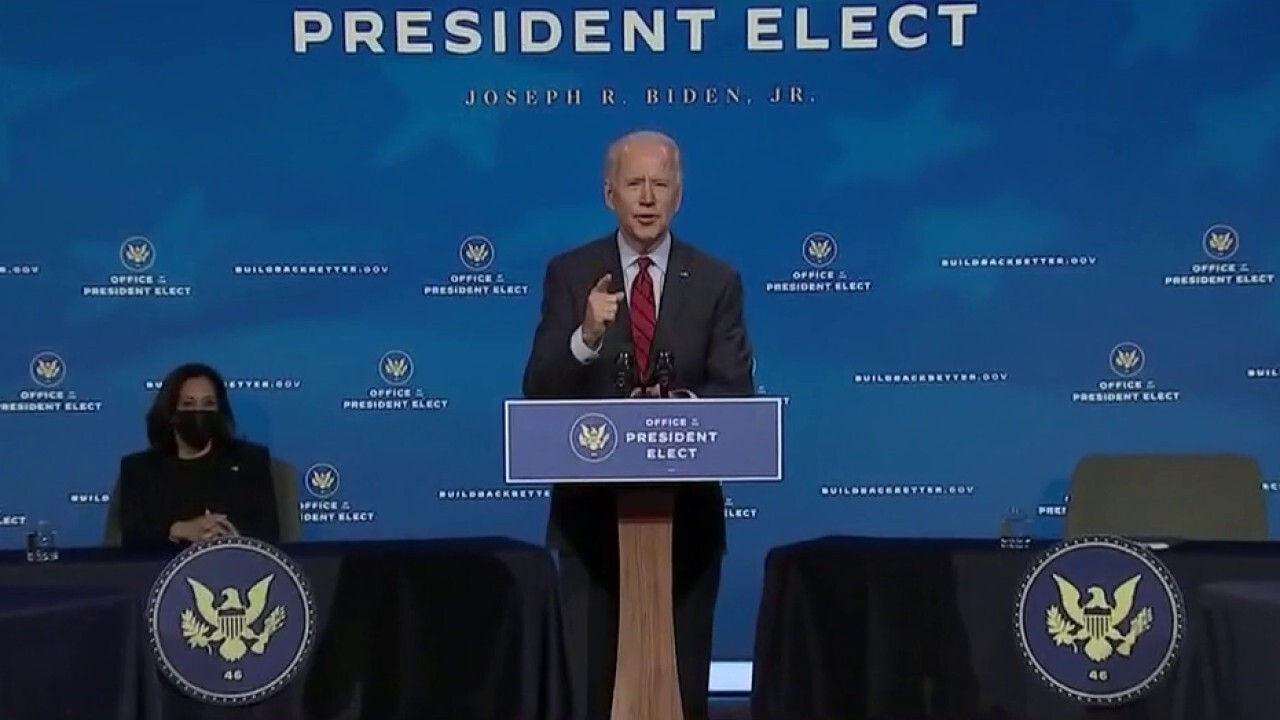 Biden lays out COVID-19 response priorities for first 100 days